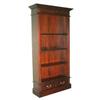 Image 1 : LIBRARY LAWYERS MAHOGANY BOOKCASE CABINET #2234992
