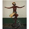 Image 1 : Deco Bronze Gypsy Dancer Statue Sculpture #2235084