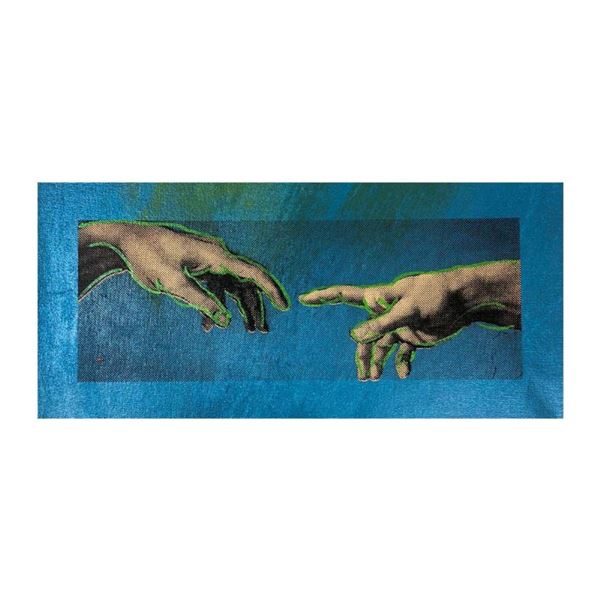 The Creation by Steve Kaufman (1960-2010)