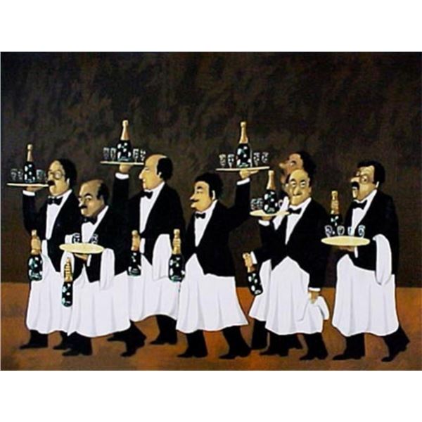 Flower Bottle Brigade by Guy Buffet