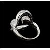 Image 3 : 0.89 ctw Diamond Ring - 14KT White Gold
