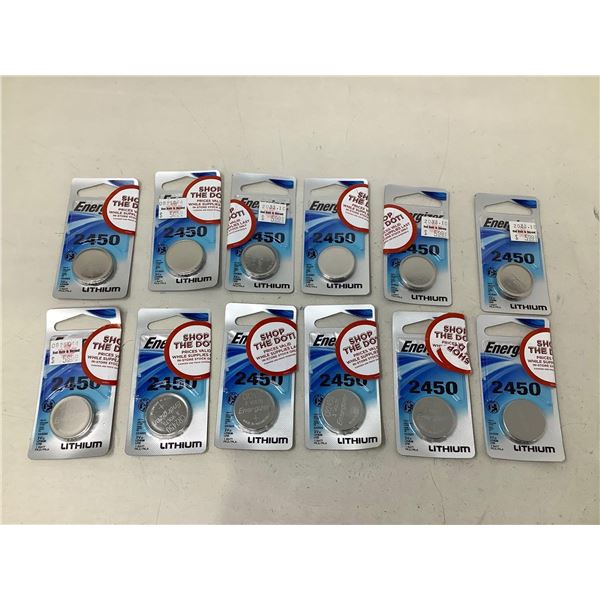 Energizer 2450 Battery Lot Of 12