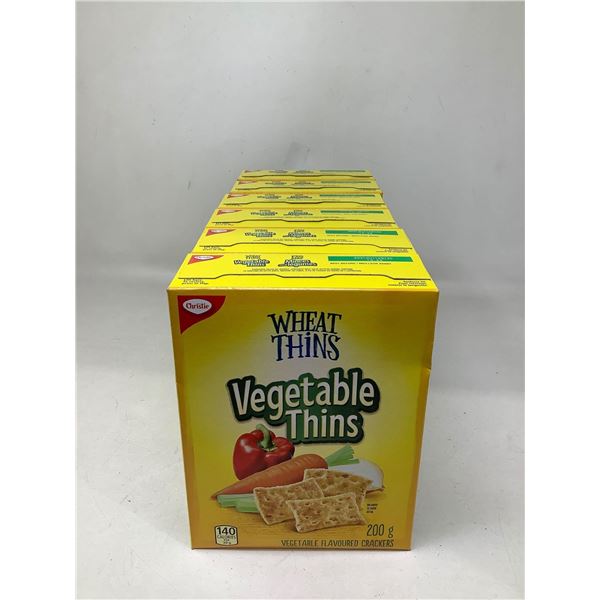 Wheat Thins Vegetable Thins (6 X 200G)