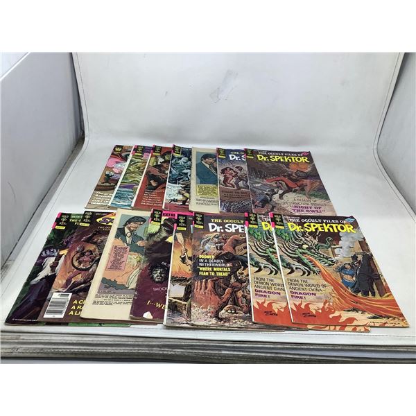 Lot Of Dr.Spektor Comic Books