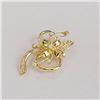 Image 1 : 14K Yellow Gold Pendant (~Size 0) (~length 0 inches) (~weight 2.61g), Made in Canada, Suggested Reta
