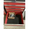 Image 2 : Metal Base Tool Box in Red (28in x 22in x 32in)