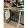 Image 2 : S.S Kitchen Sink Cabinet (24in L x 32in W x 35 1/2in H)