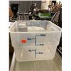 Image 2 : Lot of 3 Assorted Food Storage Containers