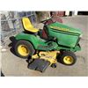 Image 2 : John Deere Model 345 Ride on Mower tested working