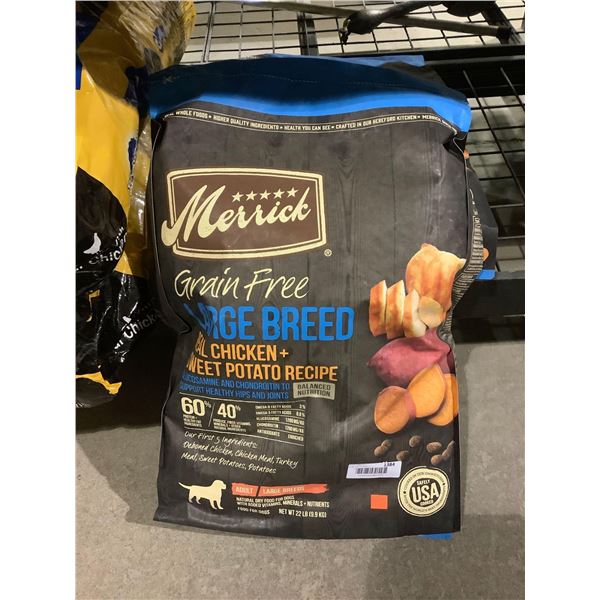 Merrick Grain Free Large Breed Real Chicken and Sweet Potato Recipe Adult Dog Food (9.9kg)