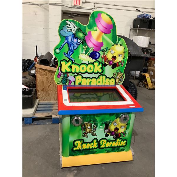 Knock Paradise Arcade Game (Untested, sold as is)