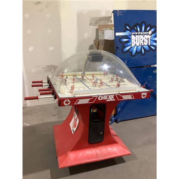 Chexx Ice Hockey Arcade Game (Untested, sold as is)