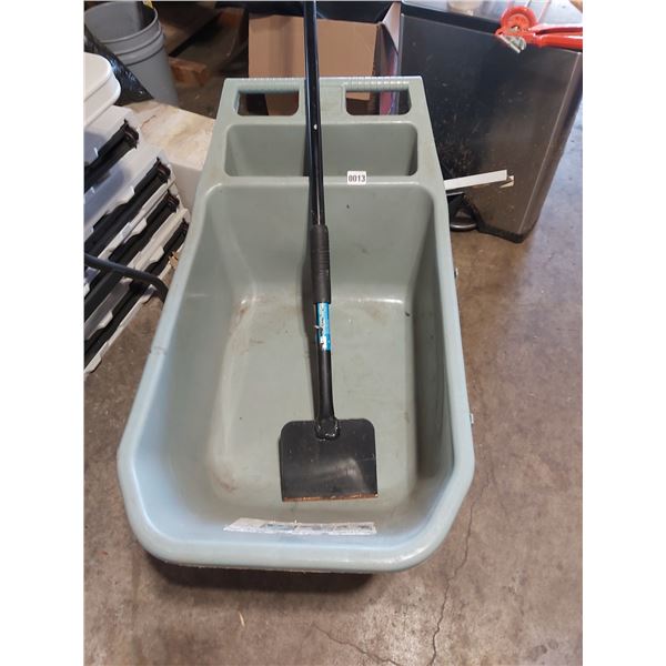 Ice Scraper & Wheelbarrow