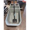 Image 1 : Ice Scraper & Wheelbarrow