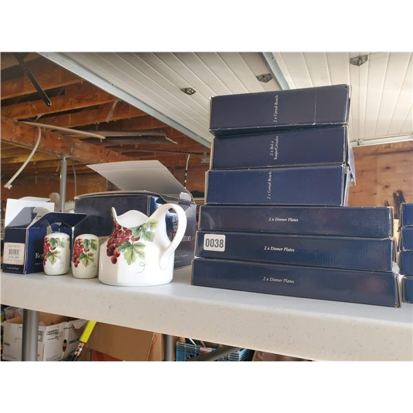 Royal Doulton China Teapot & Shakers