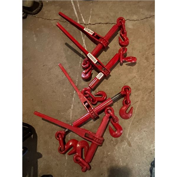 Flat Bed Semi Trailer Tie Downs For Equipment