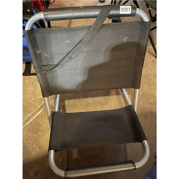 3 Festival Chairs Lot