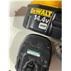 Image 2 : Dewalt 14.5V Drill Charger And Batteries