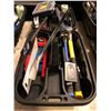 Image 1 : Two plastic storage containers w/ assortment of hand tools
