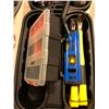 Image 2 : Two plastic storage containers w/ assortment of hand tools