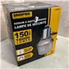 Image 1 : Three boxes of assorted string lights w/ metal cages & high pressure sodium security light