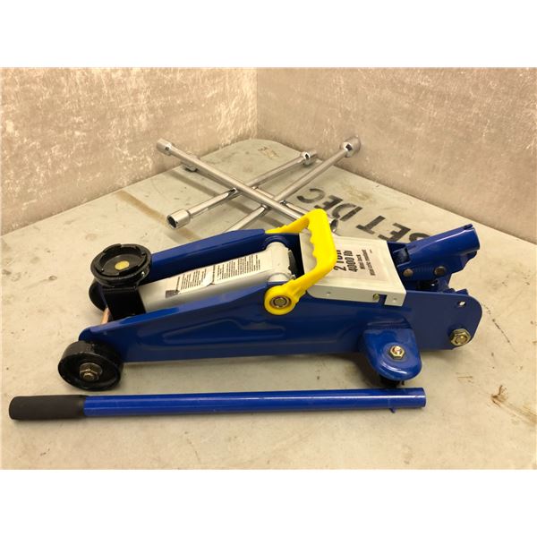 ROK 2 ton mini jack w/ 2 spanners