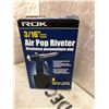 Image 2 : Set of 4 ROK tools - 2 air angle die grinder 1/4in/ air cut off tool 3in & air pop riveter 3/16in
