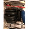 Image 2 : Group of 8 assorted new wheelbarrow tires