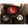 Image 2 : Group of 9 assorted dolly tires