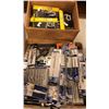 Image 1 : Assorted ROK & Powersonic drill bits & assorted box of grab hooks etc.