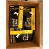 Image 3 : Assorted ROK & Powersonic drill bits & assorted box of grab hooks etc.