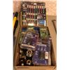 Image 1 : Assorted screwdriver bit sets/ keyless chucks etc.