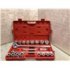 Image 1 : 21 pc. socket wrench set - 3 1/4in drive (7/8in - 2in)