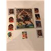 Image 1 : Group of 10 pcs. Charles Barkley memorabilia - 9 collector's cards including 3 rookies & upper deck