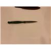 Image 2 : Handmade knife w/ leather sheath - approx. 8 3/4in
