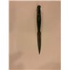 Image 3 : Handmade knife w/ leather sheath - approx. 8 3/4in