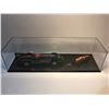 Image 1 : Schylling nostalgic tin toy lithogram wind-up toy car set - 2pc set w/ key in display case