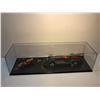 Image 3 : Schylling nostalgic tin toy lithogram wind-up toy car set - 2pc set w/ key in display case