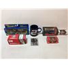Image 1 : Group of 7 Nascar collector's pieces - die cast cars & trucks/ #2 coffee mug & Rusty Wallace rookie