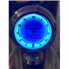 Image 2 : Ford Motors Sales-Service Parts-Accessories chrome & blue neon clock