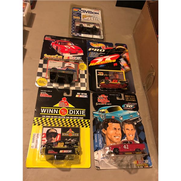 Assortment of Cars 1/64th Scale Cars "Hot Wheels/ Activision/NASCAR 1997"