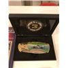 Image 8 : Assortment of 10 Pieces of Dale Earnhardt (3 x 1/64th Scale Cars, Pocket Knife, Sticker, Book, Signe