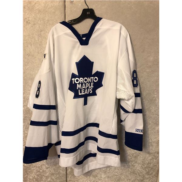 Toronto Maple Leafs Jersey #88 Landross Signed