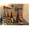 Image 1 : Assortment of 17 Banners NFL and CFL Aprox 11x29" Each