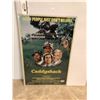 Image 1 : Movie Poster Caddie Shack Signed by Chevy Chase Aprox 17x11"