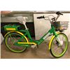 Image 1 : "NEW" EVO E-Assisted electric bicycle - GPS tracked w/ charger & battery back green & yellow