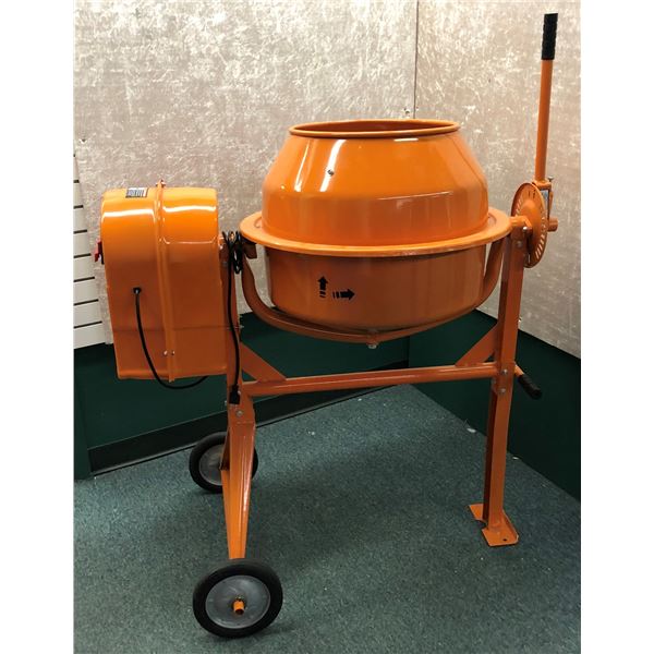 Brico 3.5 cu.ft. electric cement mixer