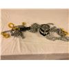 Image 1 : Two ROK small hoists - 0.25 ton chain block hoist & 0.25 ton lever hoist