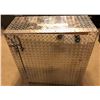 Image 1 : Aluminum checkered plate workshop cabinet - 30in across x 30in high