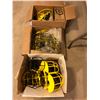 Image 1 : Three boxes of assorted string work light sets w/ bulb cages